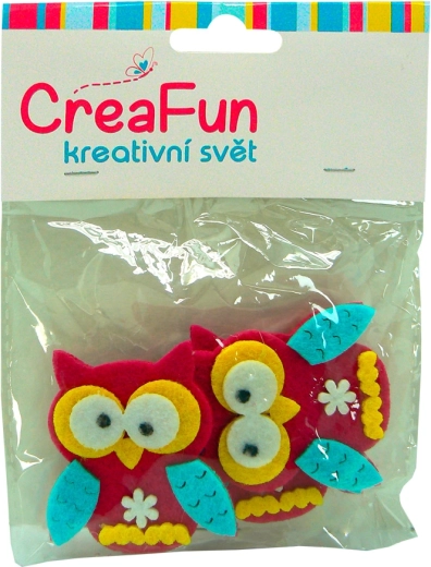 Set di 3 gufi – giocattolo creativo per bambini