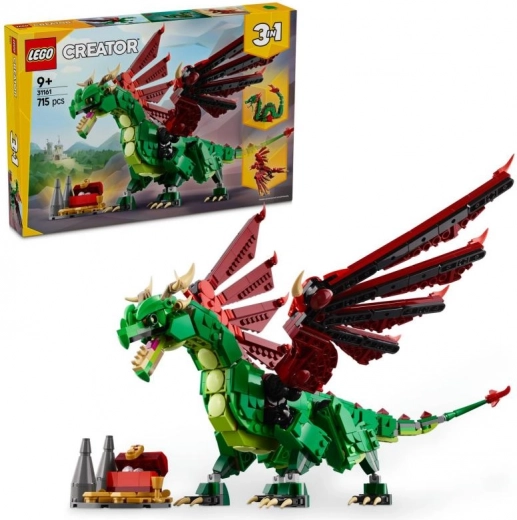 LEGO Creator 3 in 1 drago medievale