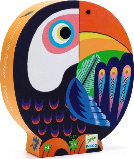 Puzzle DJECO Tucano Coco 24 pezzi