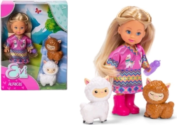 Bambola Evi Love con alpaca