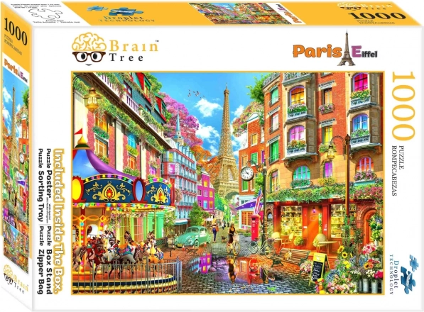 Puzzle Brain Tree Parigi 1000 pezzi