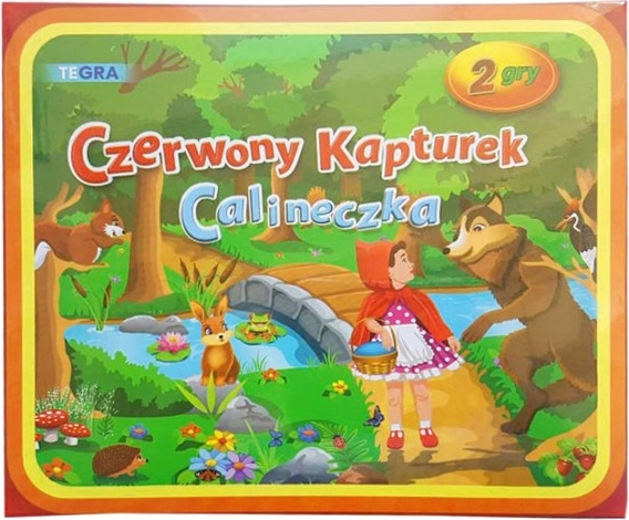 Gioco da tavolo per famiglie Cappuccetto Rosso e Pollicina