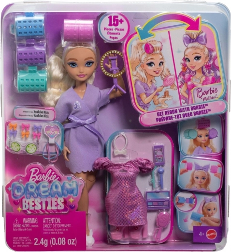 Barbie Dream Besties Malibu – bambola alla moda con accessori per la festa
