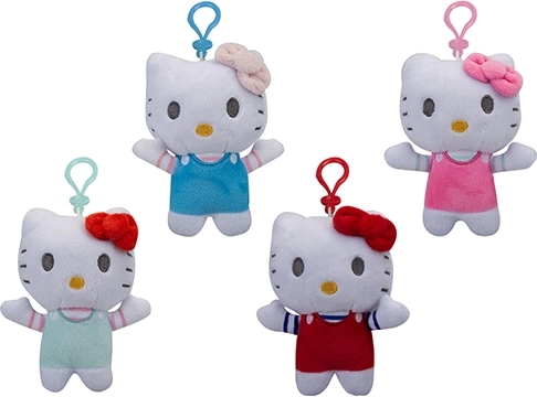 Hello Kitty peluche con clip 12 cm - 1 pezzo