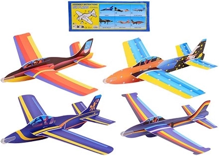 Funtoy jumbo aereo in schiuma EVA (assort) - 1 pezzo