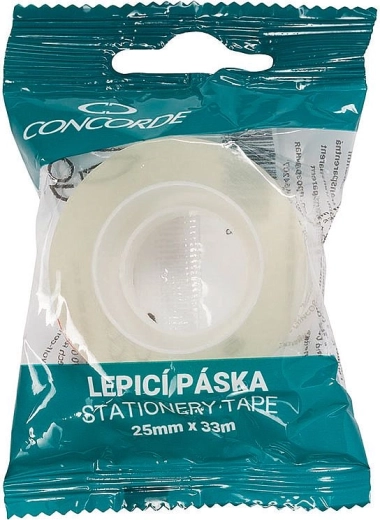 Nastro adesivo CONCORDE 25 mm × 33 m trasparente