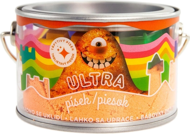 Ultra sabbia con glitter – arancione 200 g