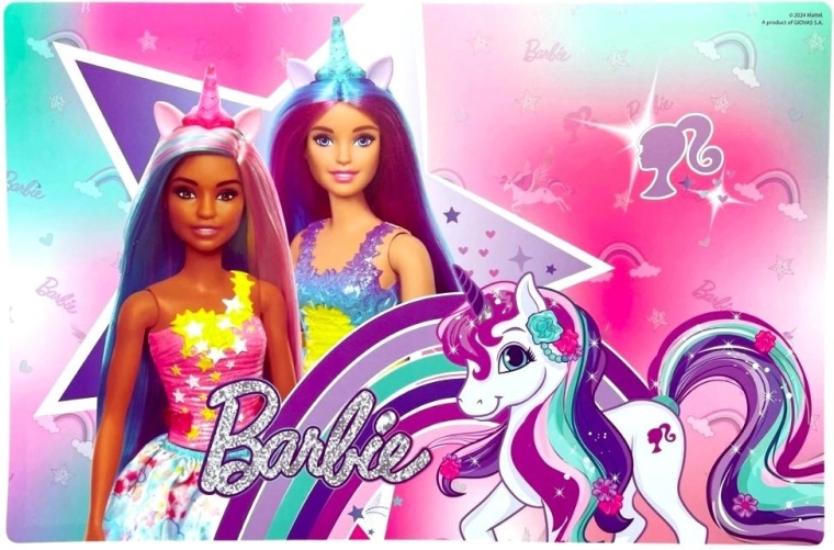 Sottomano da tavolo Barbie Unicorn