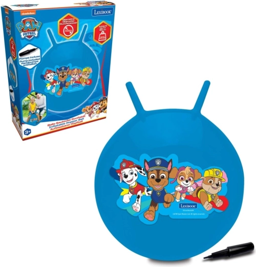 Palla saltellante con maniglie PAW Patrol blu 45 cm di Lexibook