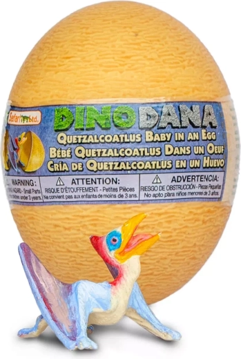Safari Ltd. figurina di cucciolo di Quetzalcoatlus con uovo con realtà aumentata