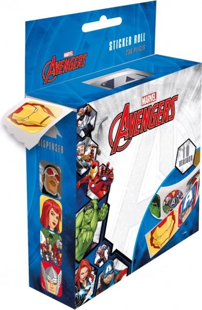 Set di adesivi Avengers