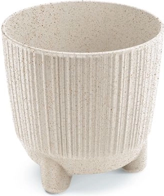 Vaso Ryfo N Eco Wood 10,7 cm bianco