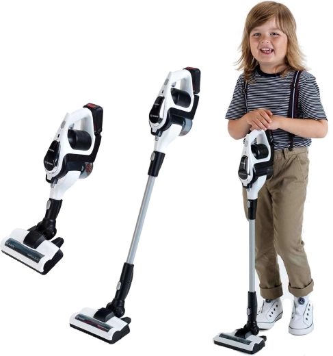 Aspirapolvere a stick wireless per bambini BOSCH Unlimited con luce LED e palline