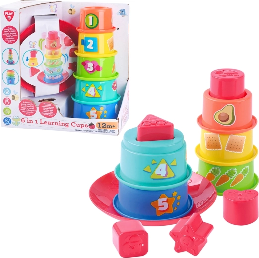 Bicchierini impilabili 6 in 1 PLAYGO
