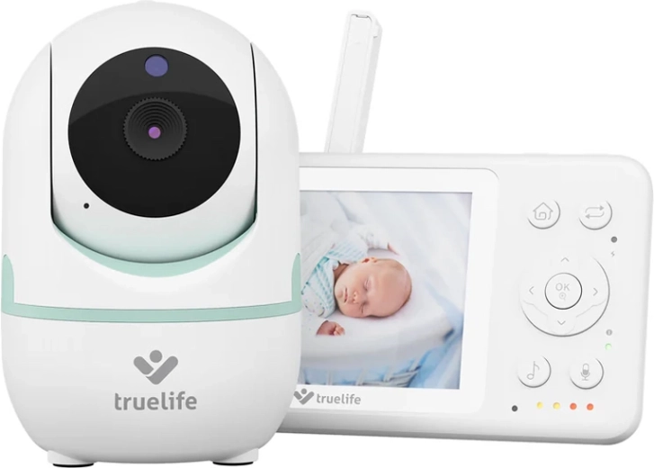 Baby monitor digitale TrueLife NannyCam R4i con telecamera rotante a 360°