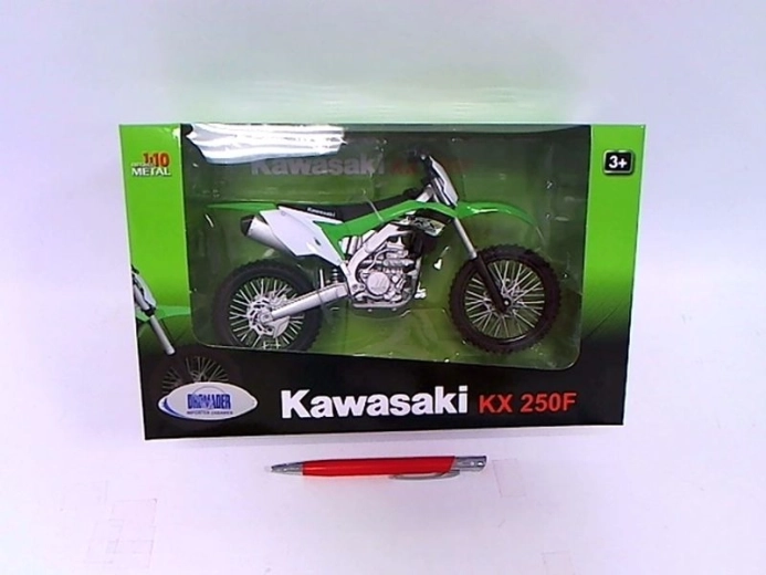 Modello di motocicletta Welly Kawasaki KX250F 1:10
