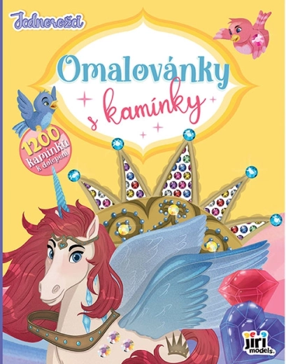 Coloring con brillantini Unicorni