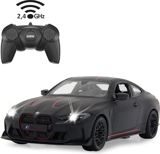 Auto RC BMW M4 CSL in scala 1:16, nero opaco
