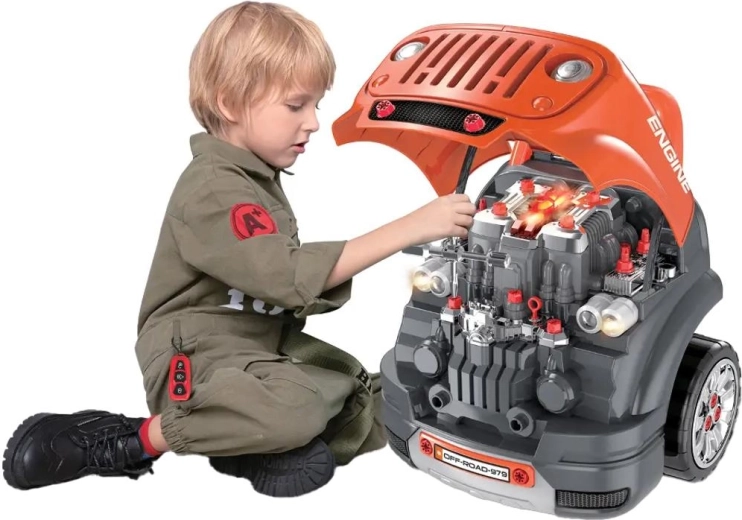 Officina per bambini meccanico d'auto Buddy Toys