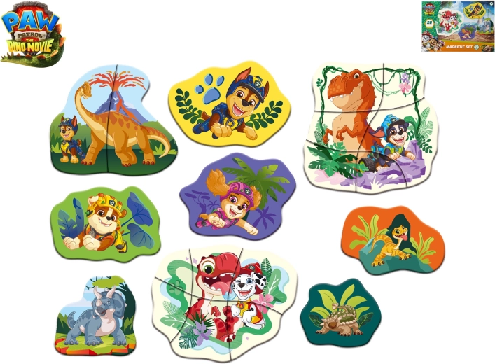 Set magnetico Paw Patrol: The Dino Movie