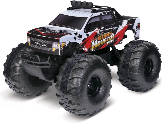 Maisto RC auto fuoristrada Giant Wheel Offroad bianca