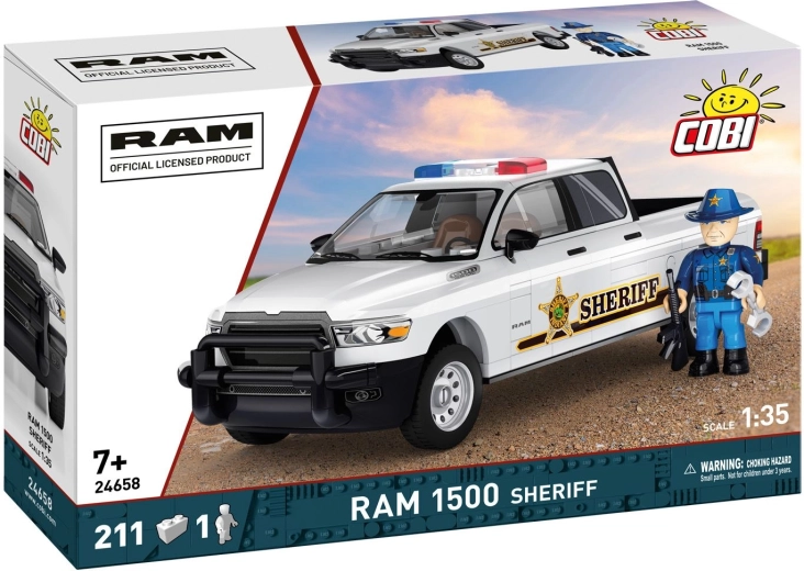 Cobi RAM 1500 Sheriff set da costruzione in scala 1:35 (211 pezzi) - 1 pezzo
