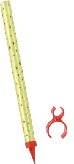 Fontana party dorata con supporto per bottiglia 70 secondi 25 cm