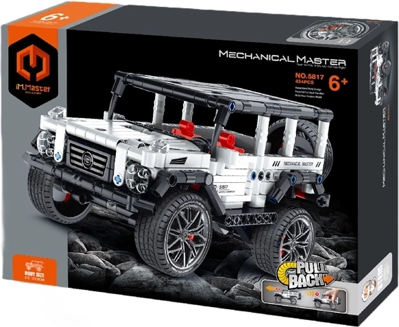 Im.master set di costruzione jeep off-road con funzione pull-back (434 pezzi)