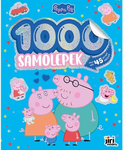 1000 adesivi con attività Peppa Pig