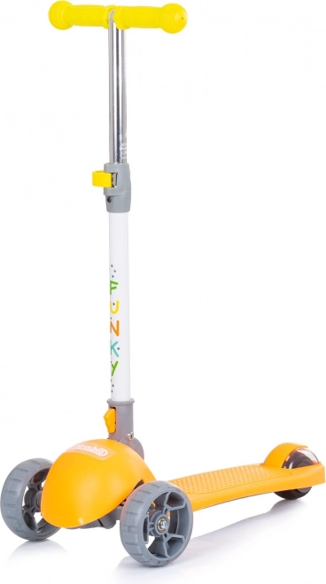 Monopattino per bambini Chipolino Funky Orange con ruote LED