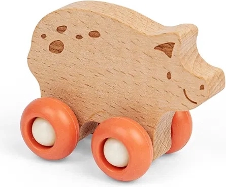 Giocattolo in legno su ruote - Animale domestico