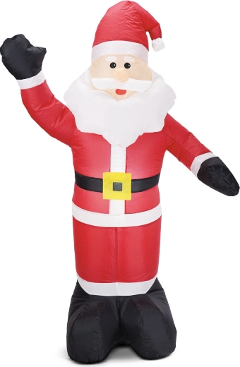 Babbo Natale gonfiabile con illuminazione LED, 150 cm
