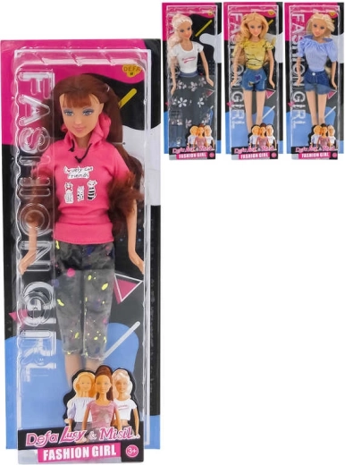 Bambola Defa Lucy 29 cm in abito alla moda - 1 pezzo