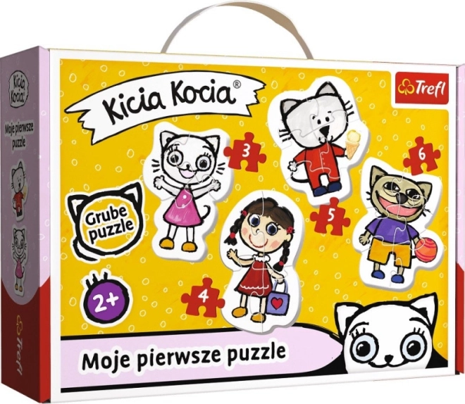 I miei primi puzzle KICIA KOCIA TREFL Baby 2+