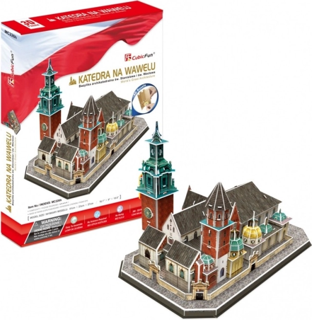 CubicFun puzzle 3D Cattedrale del Wawel (101 pezzi)