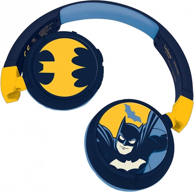 Cuffie wireless pieghevoli Batman
