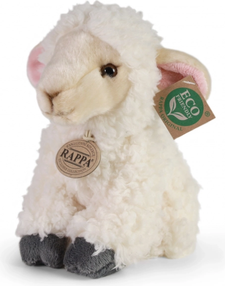 Pecora di peluche 18 cm ECO‑FRIENDLY RAPPA