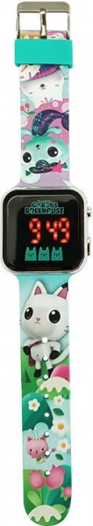 Orologio LED GABBY'S DOLLHOUSE per bambini