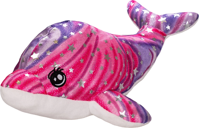 Delfino di peluche scintillante 30 cm