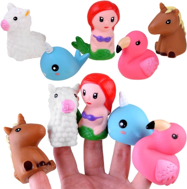 Vivace set di burattini da dito per bambini