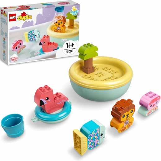 LEGO DUPLO Il mio primo bagnetto: isola galleggiante con animaletti
