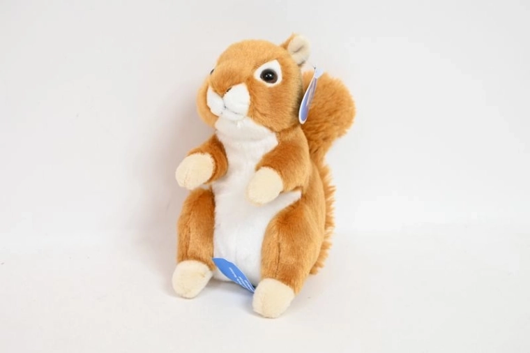 Scoiattolo di peluche Ziki 14 cm - 1 pezzo