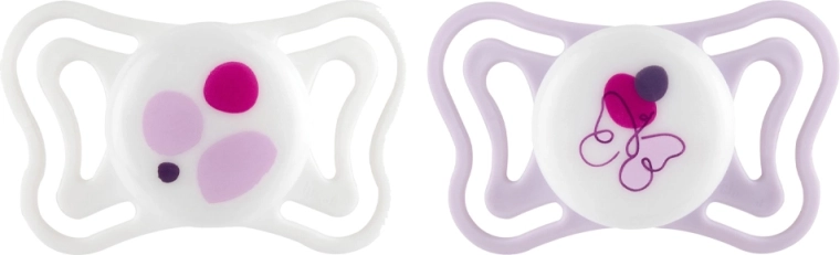 Succhietti Chicco PhysioForma Light in silicone ortodontico rosa 2–6 mesi, 2 pz