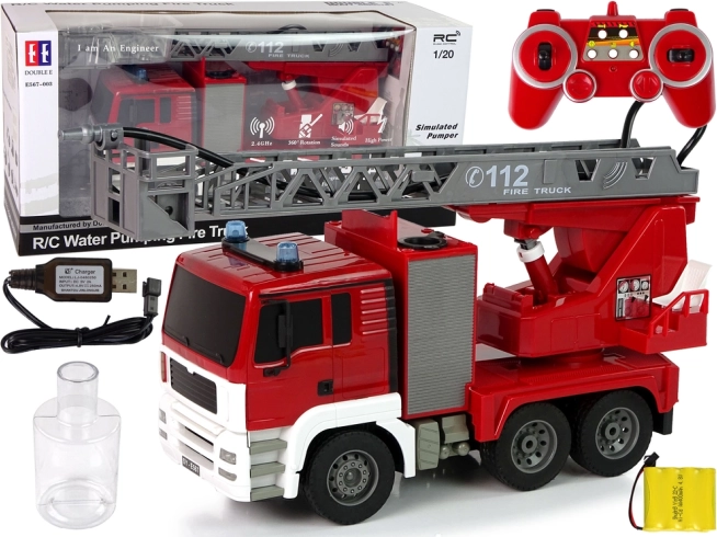 Scala antincendio ad acqua telecomandata