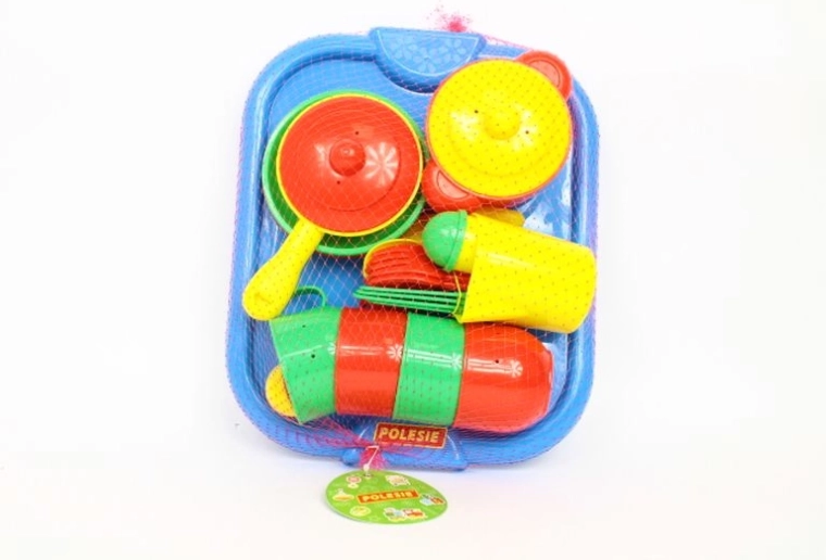 Set di stoviglie Gosposia con vassoio per 4 persone
