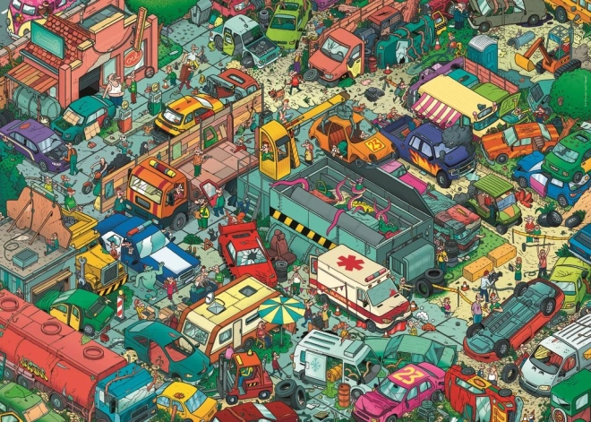 Heye puzzle Cimitero di rottami 1000 pezzi