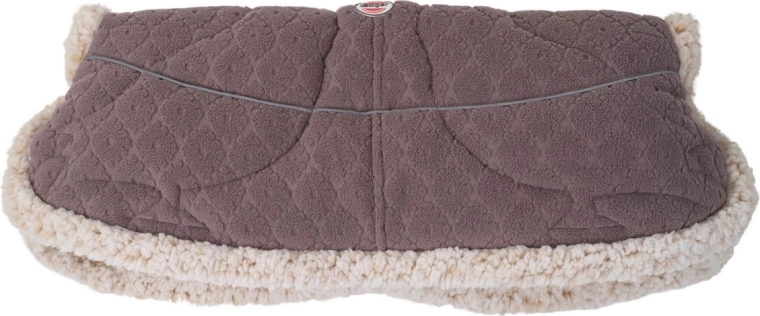 Lodger warmer folklore fleece mauve – rivestimento per maniglione del passeggino