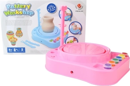 Tornio per ceramica per bambini con adattatore