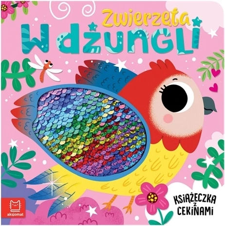 Animali nella giungla – libricino con paillettes