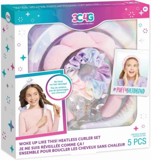 set di bigodini senza calore per onde con fascia e mollette